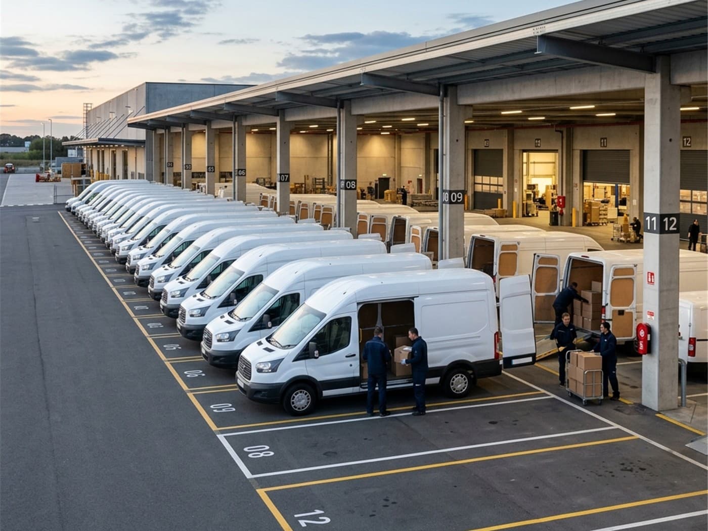 Managed delivery fleet