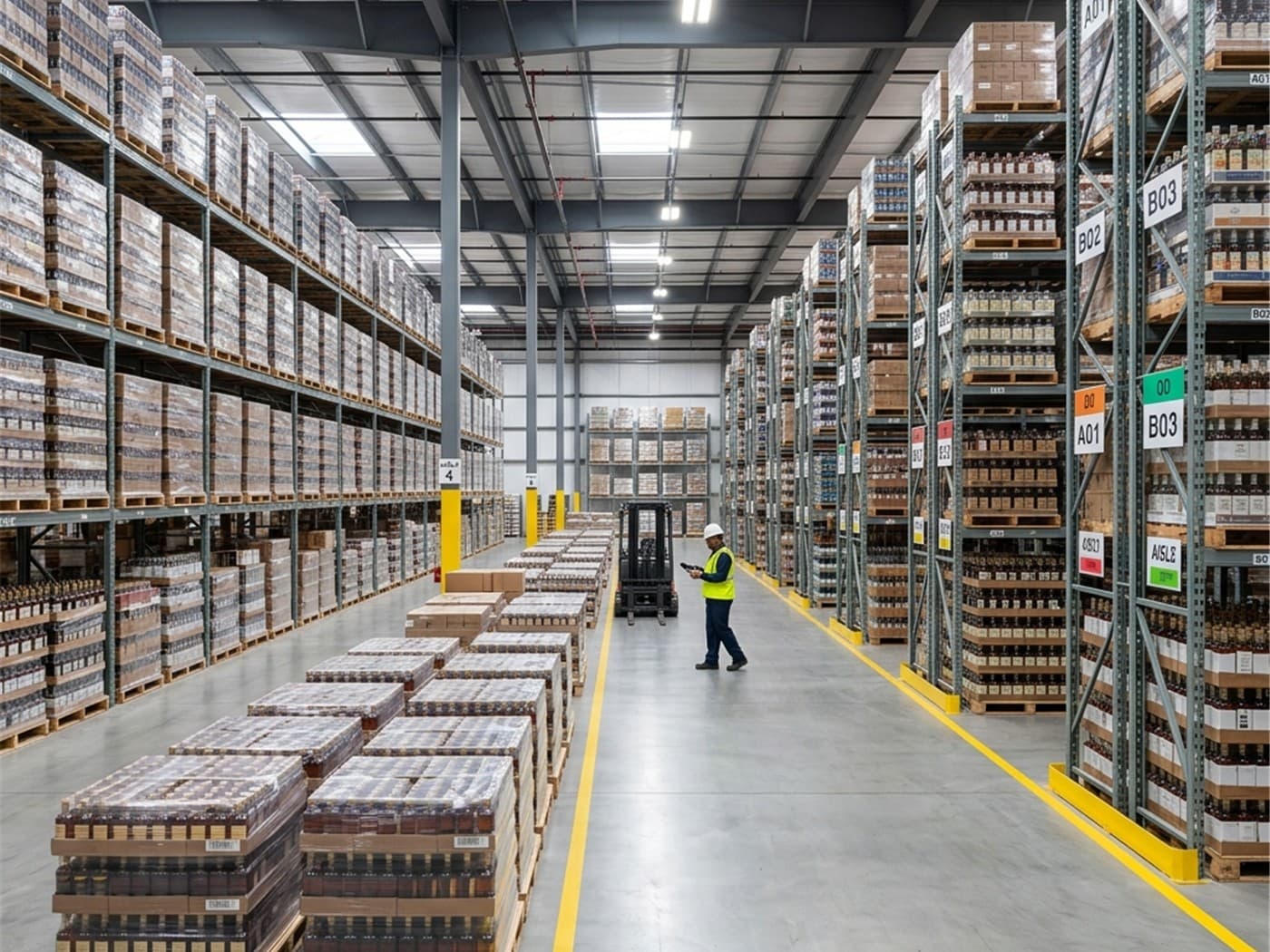 Climate-controlled distribution center